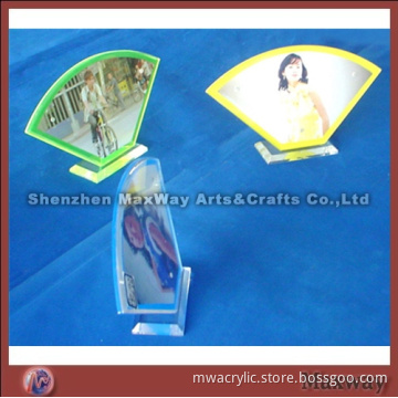 Colorful Desk Top Hot Selling Acrylic Picture Frame of China Style